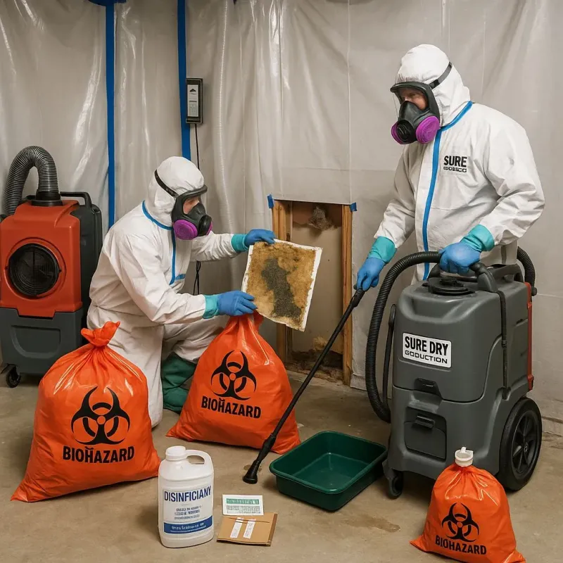 Contaminated Water Handling Protocols process in Grandwood Park, IL